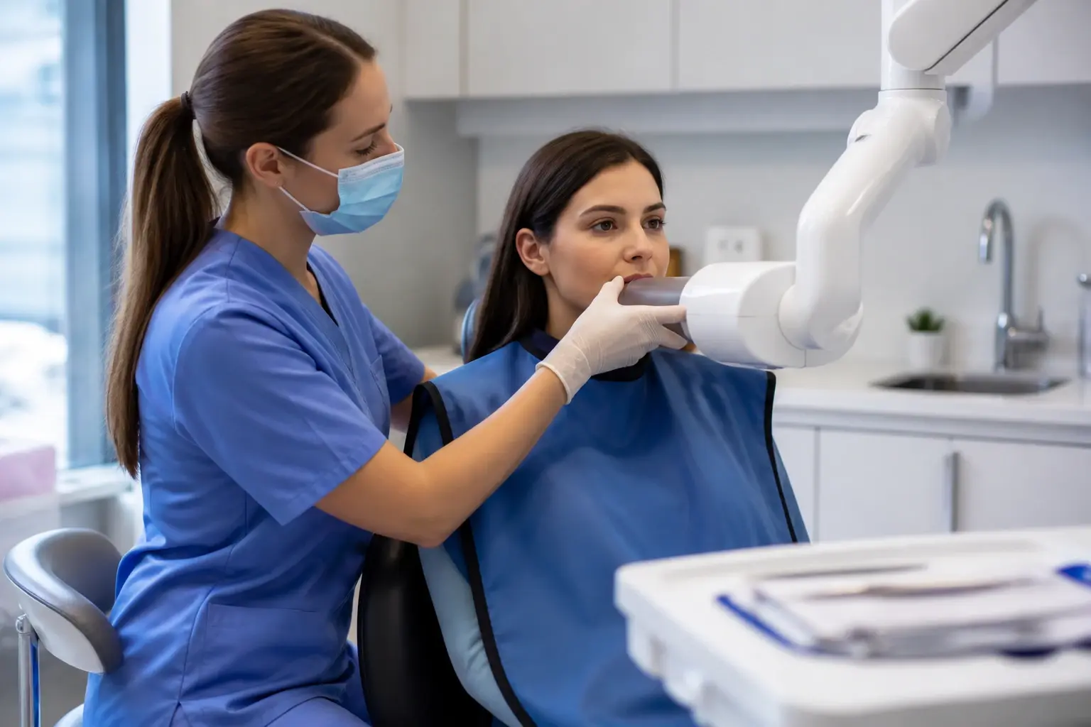 Are dental X-rays safe? hero background photograph