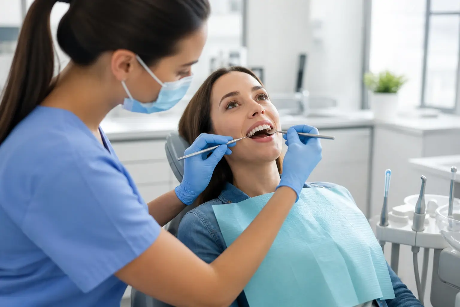 Can cavities heal on their own? hero background photograph