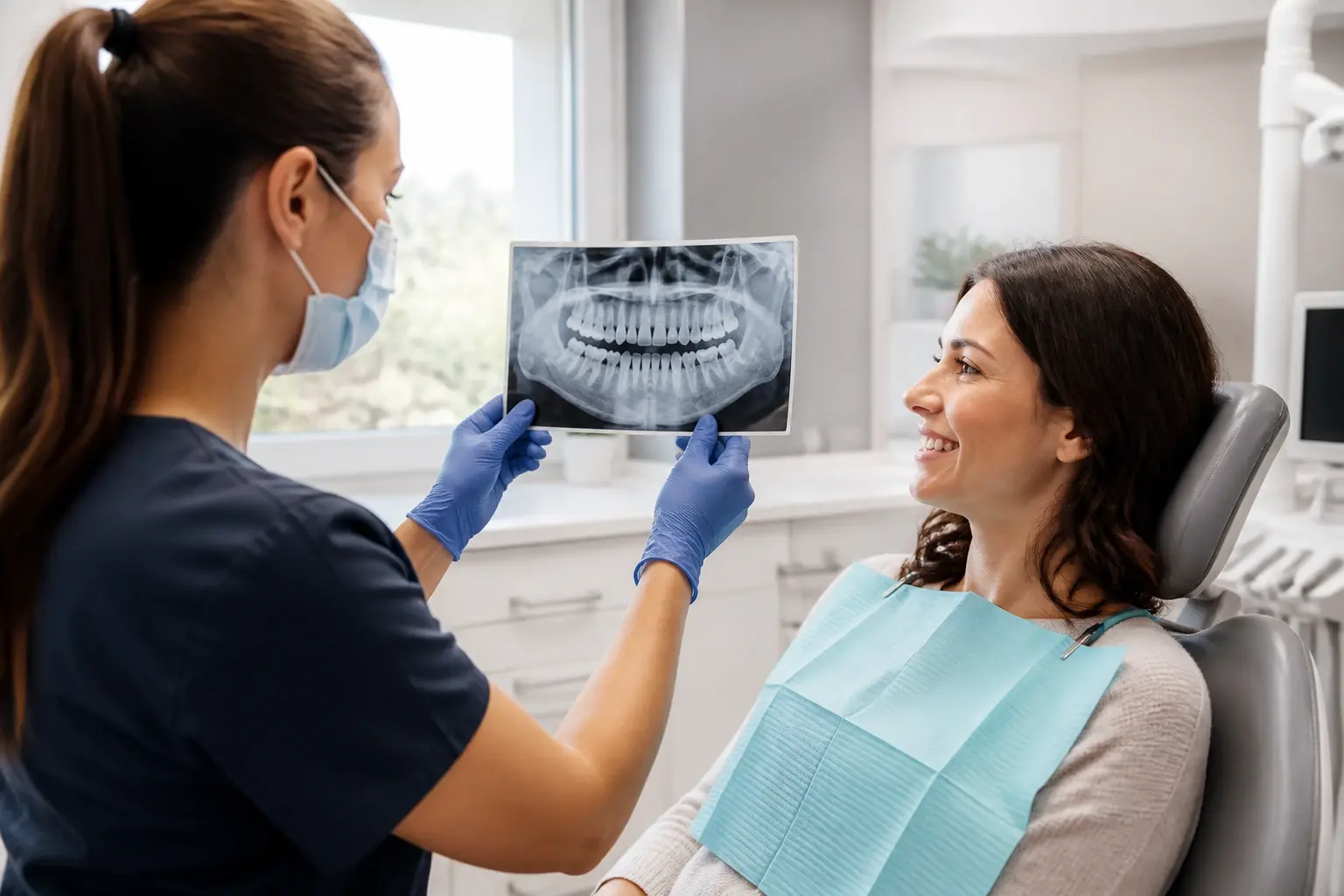 How often should you get dental X-rays? hero background photograph