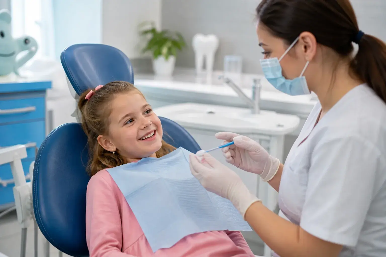 Is fluoride safe for kids? hero background photograph