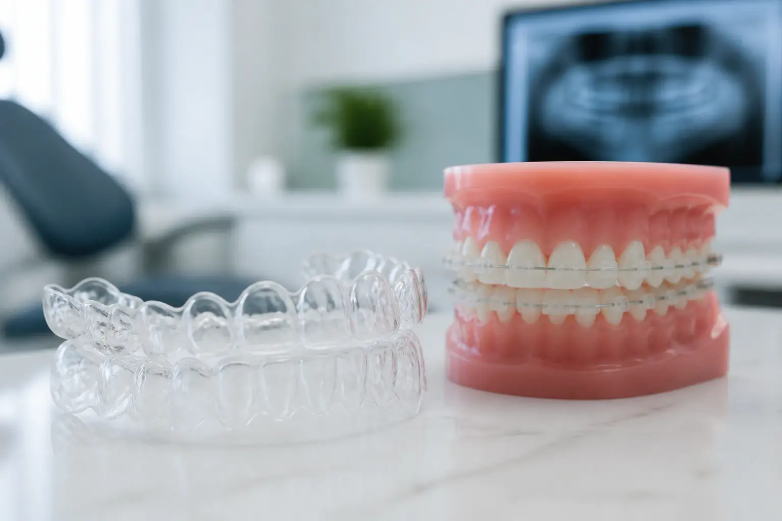 What are Invisalign refinements? hero background photograph