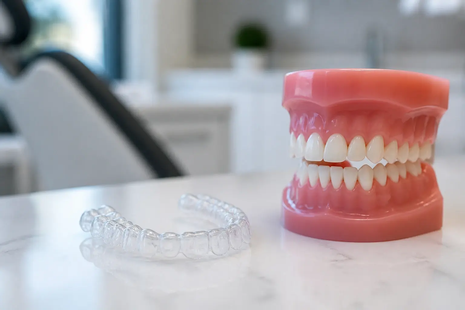 What happens if you lose a clear aligner? hero background photograph