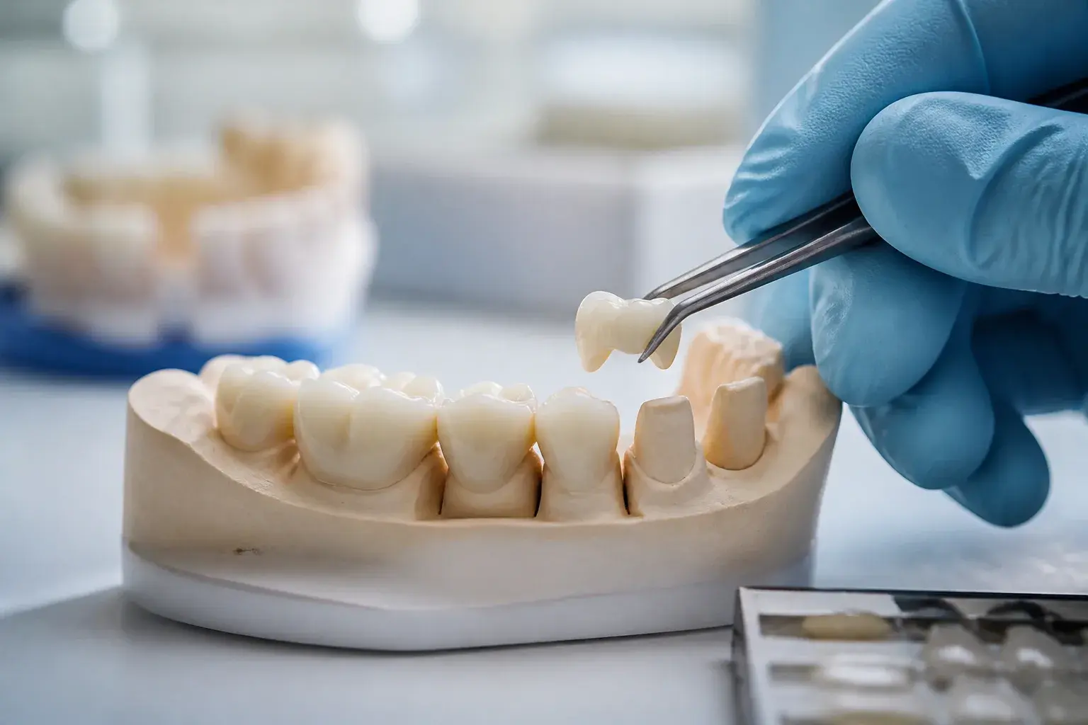 When do you need a dental crown? hero background photograph
