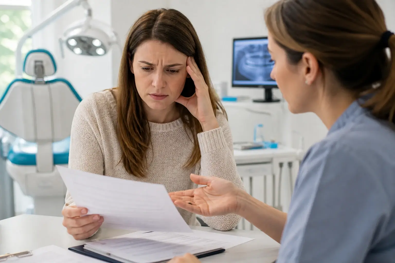 Why isn't my dental treatment fully covered? hero background photograph