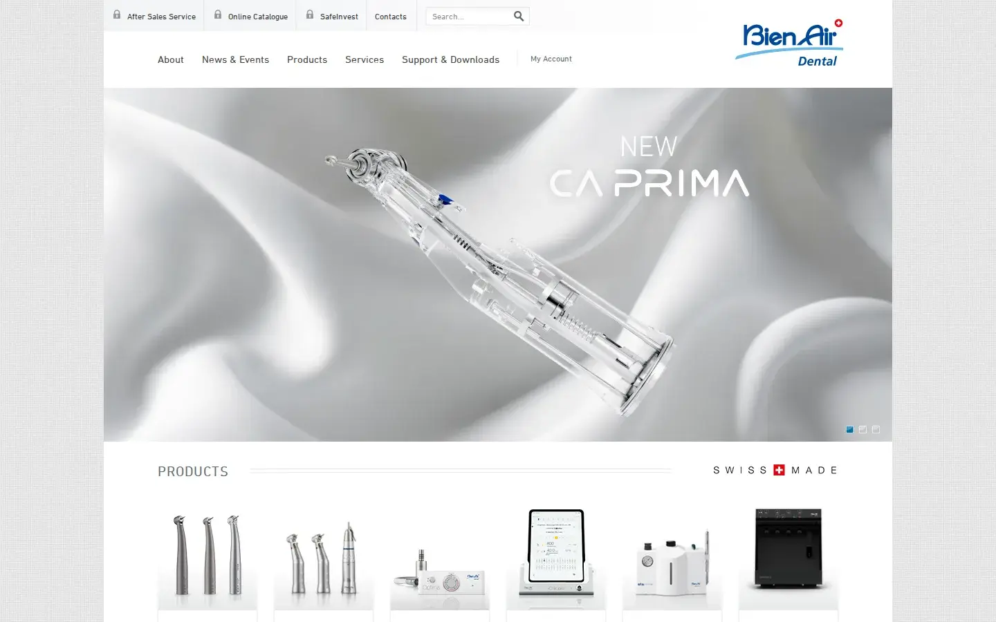 Homepage preview of Bien-Air