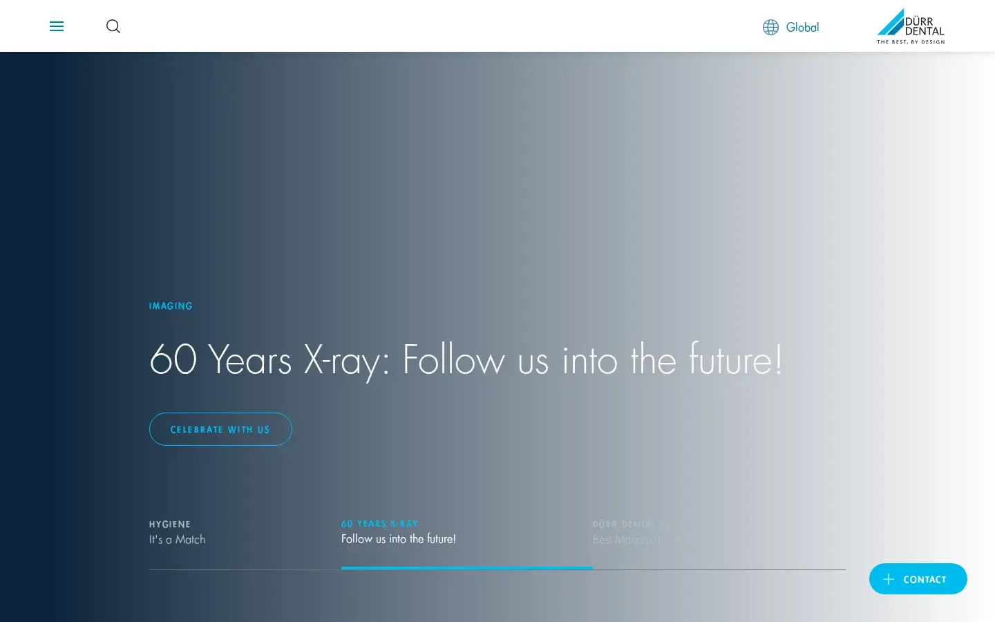 Homepage preview of Dürr Dental