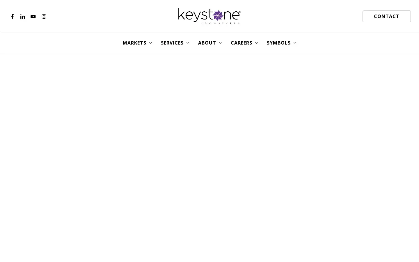 Homepage preview of Keystone Industries