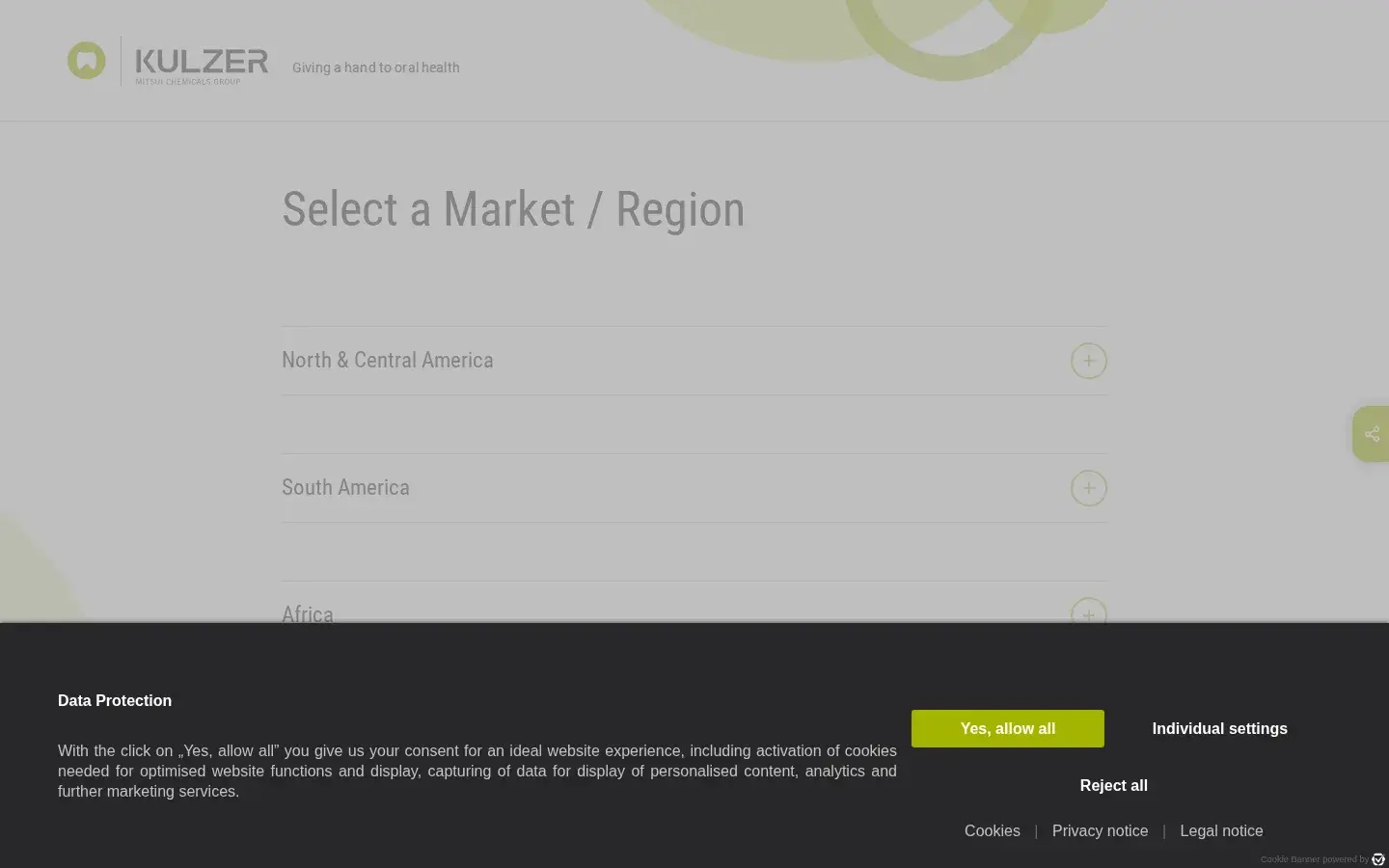 Homepage preview of Kulzer