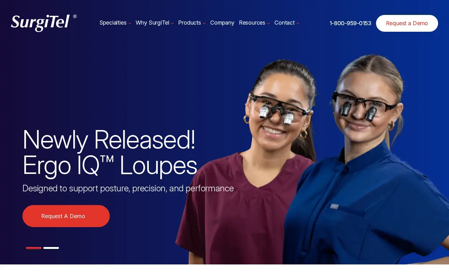 Homepage preview of Surgitel
