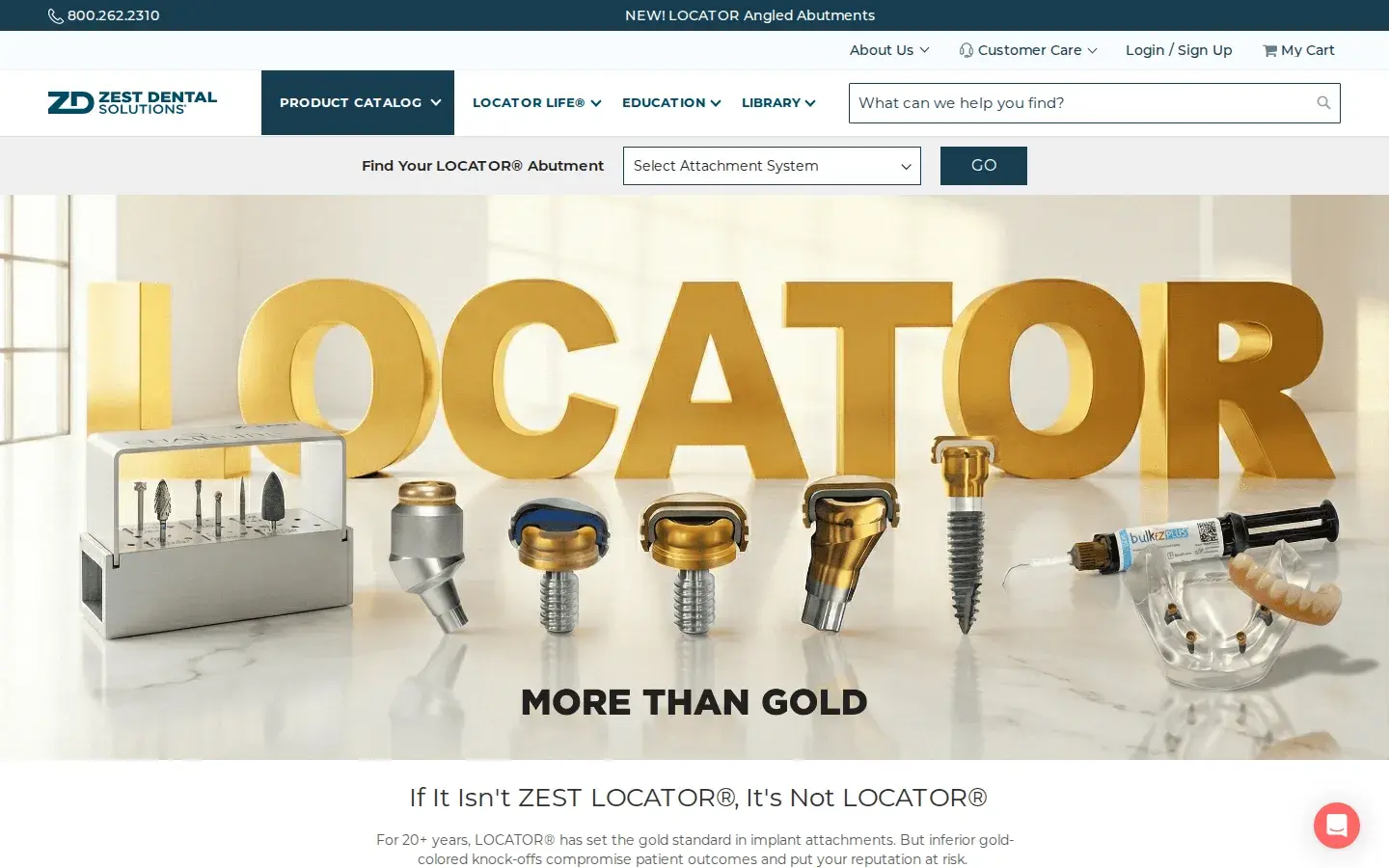 Homepage preview of Zest Dental Solutions