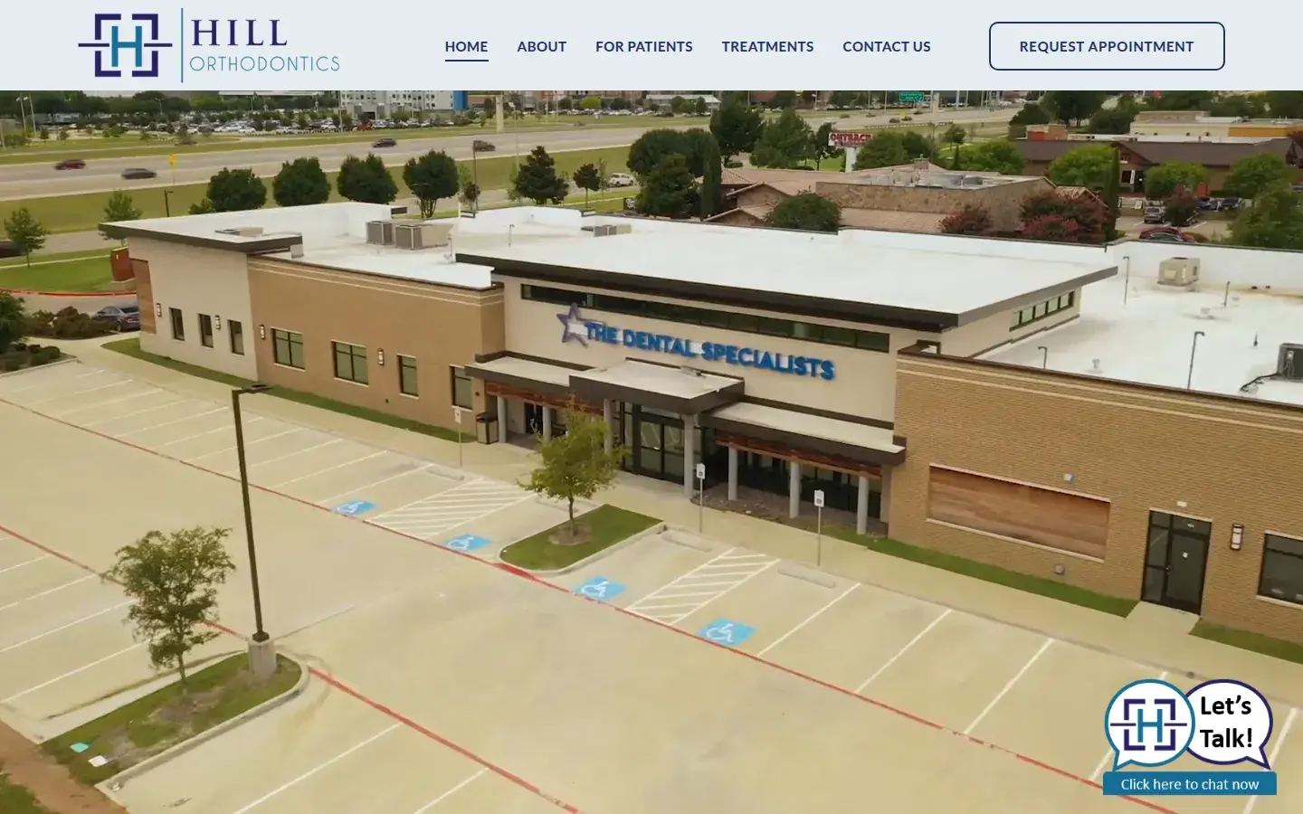 Homepage preview of Hill Orthodontics