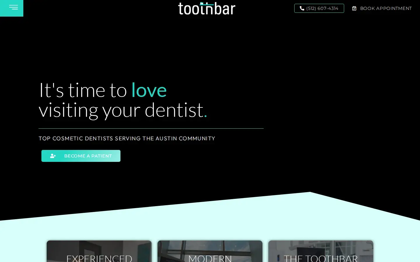 Homepage preview of Toothbar