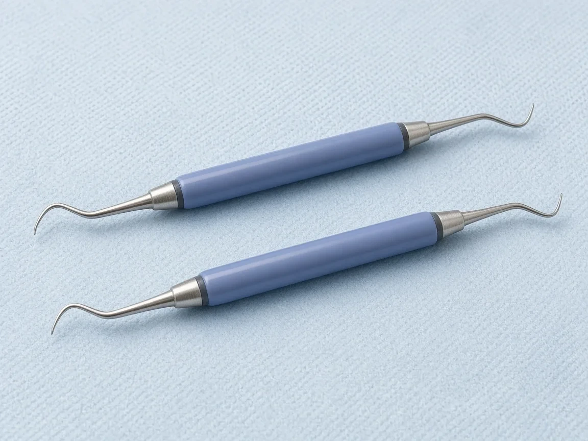 Double-ended dental hand scalers