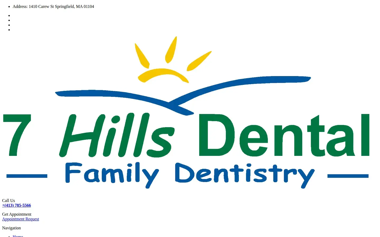 Homepage preview of 7 Hills DENTAL