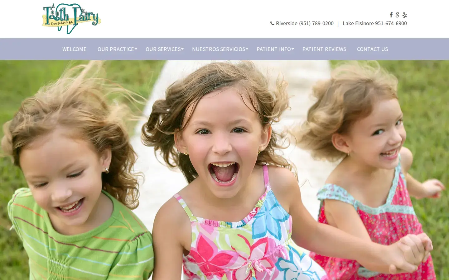 Homepage preview of A Tooth Fairy Dental