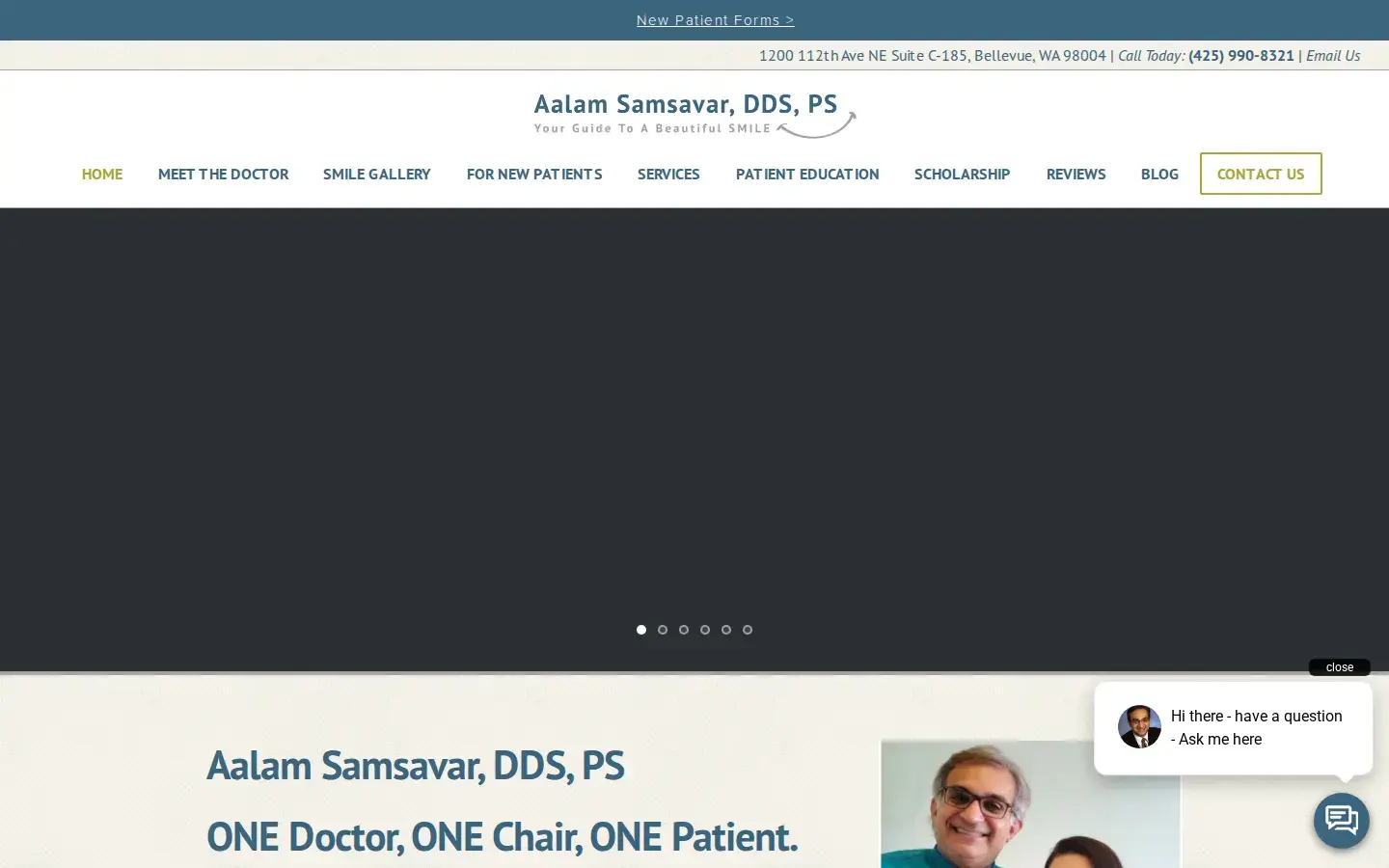 Homepage preview of Aalam Samsavar DDS