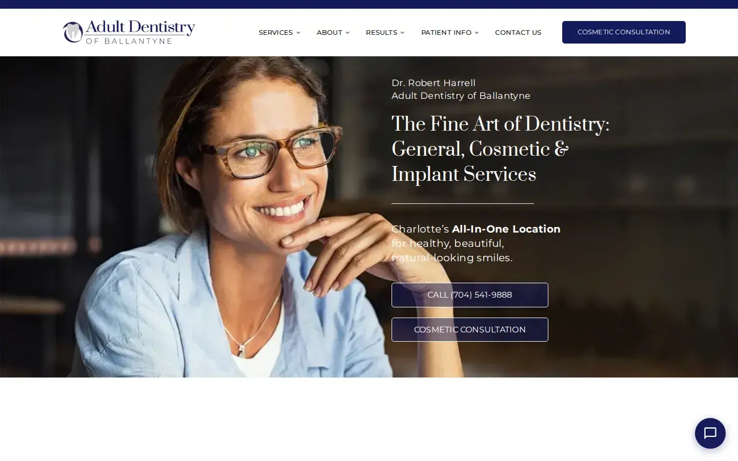 Homepage preview of Adult Dentistry of Ballantyne