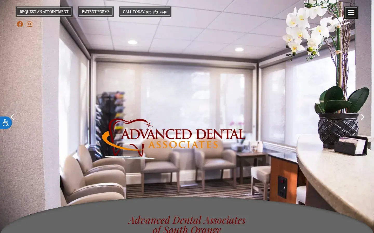 Homepage preview of Advanced Dental Associates