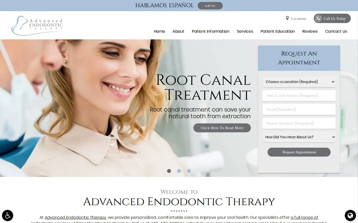 Homepage preview of Advanced Endodontic Therapy