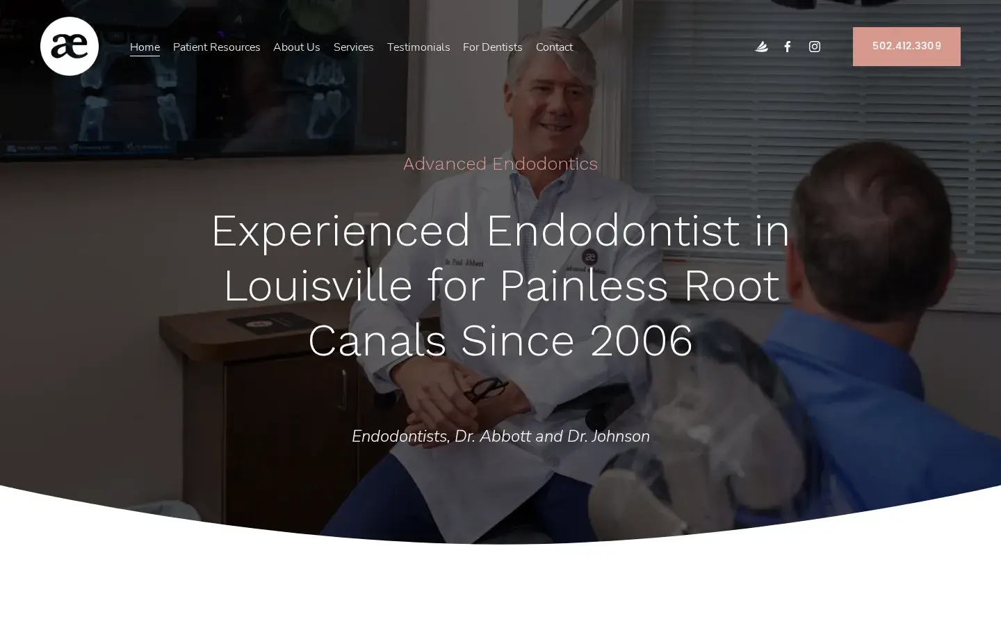 Homepage preview of Advanced Endodontics