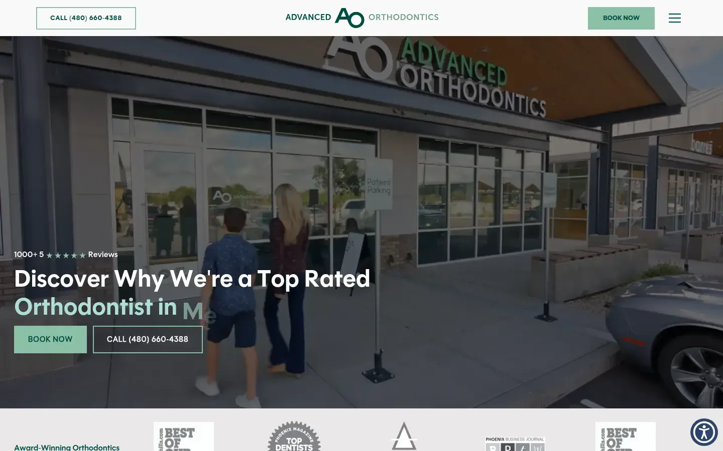 Homepage preview of Advanced Orthodontics