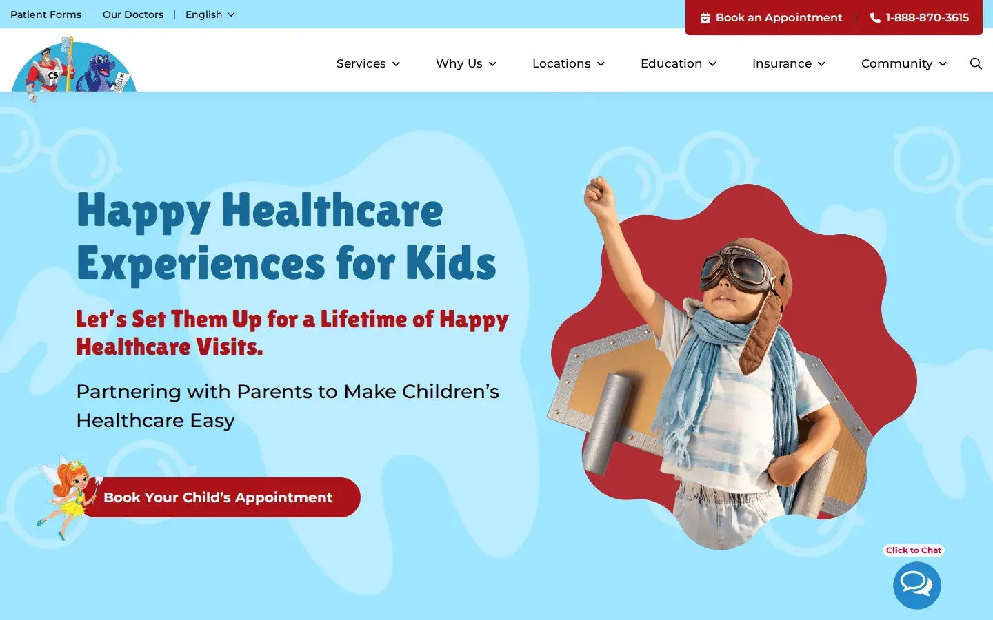 Homepage preview of Adventure Dental, Vision & Ortho