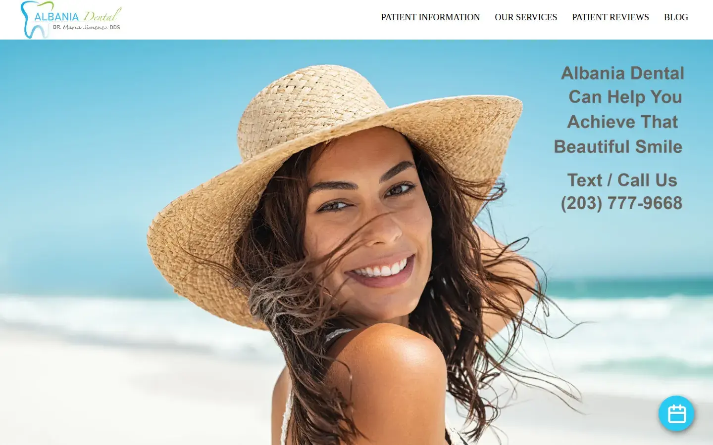 Homepage preview of Albania Dental