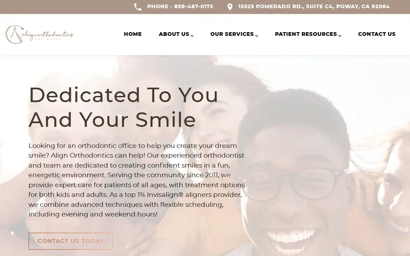 Homepage preview of Align Orthodontics (Formerly Braces by Henry)