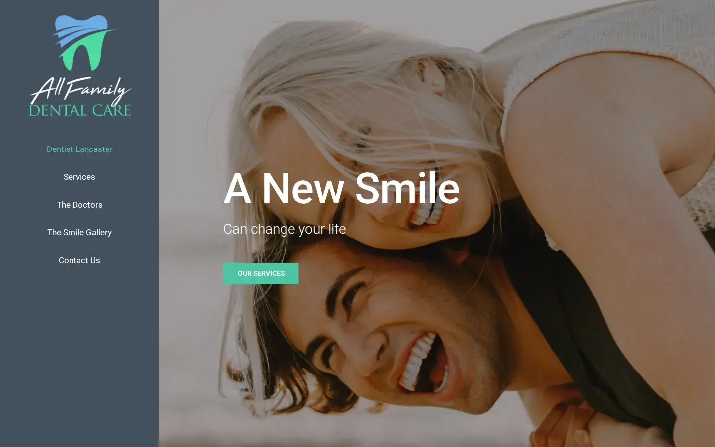 Homepage preview of All Family Dentistry - Porcelain Veneers & Root Canals
