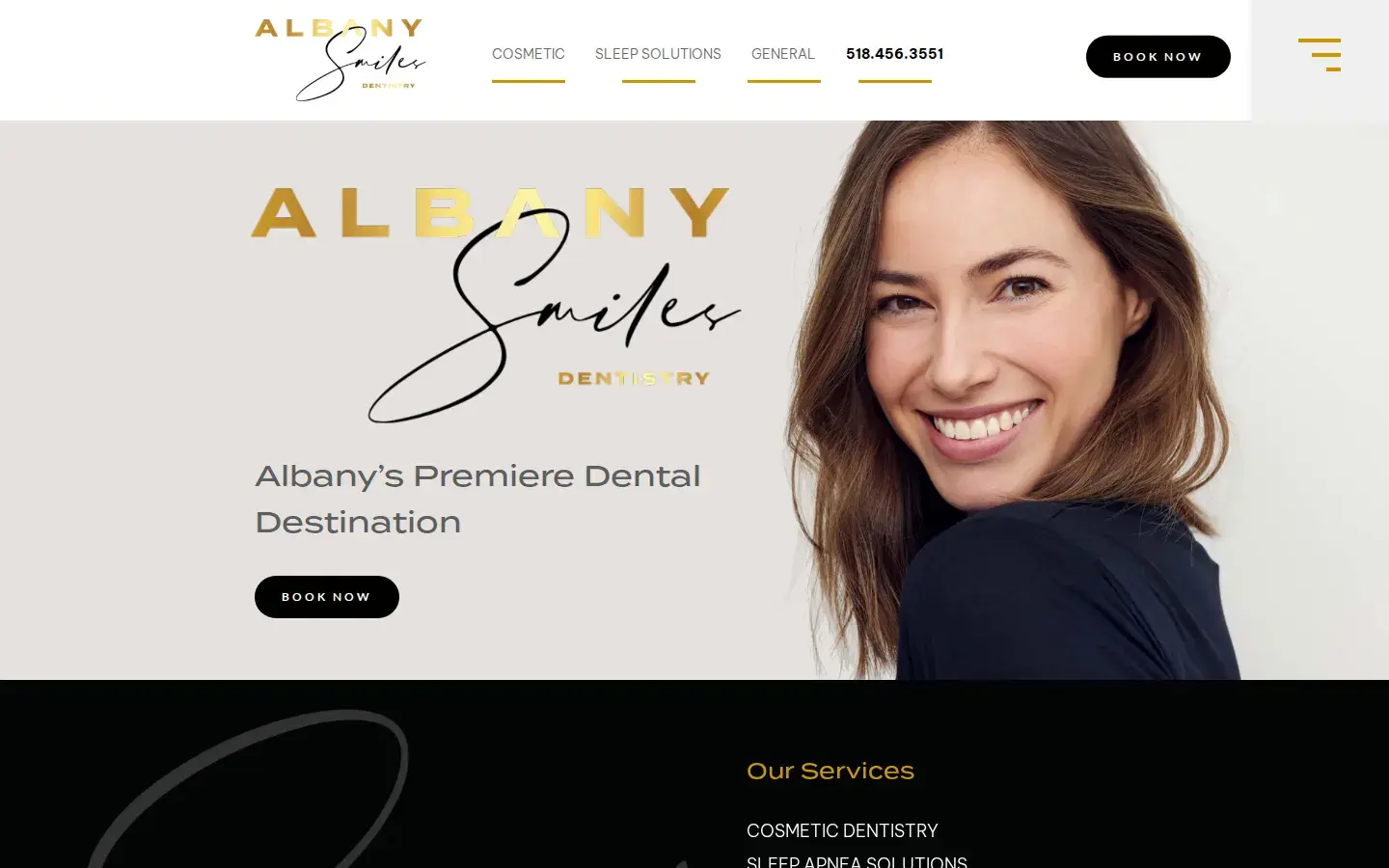 Homepage preview of Andrew T. Frank, DMD & Assoc