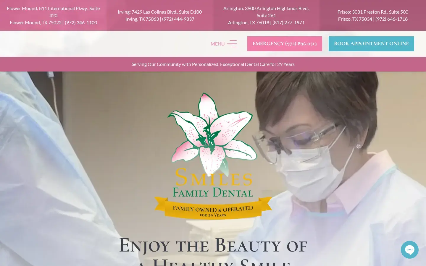 Homepage preview of Angelie Zamora, DDS