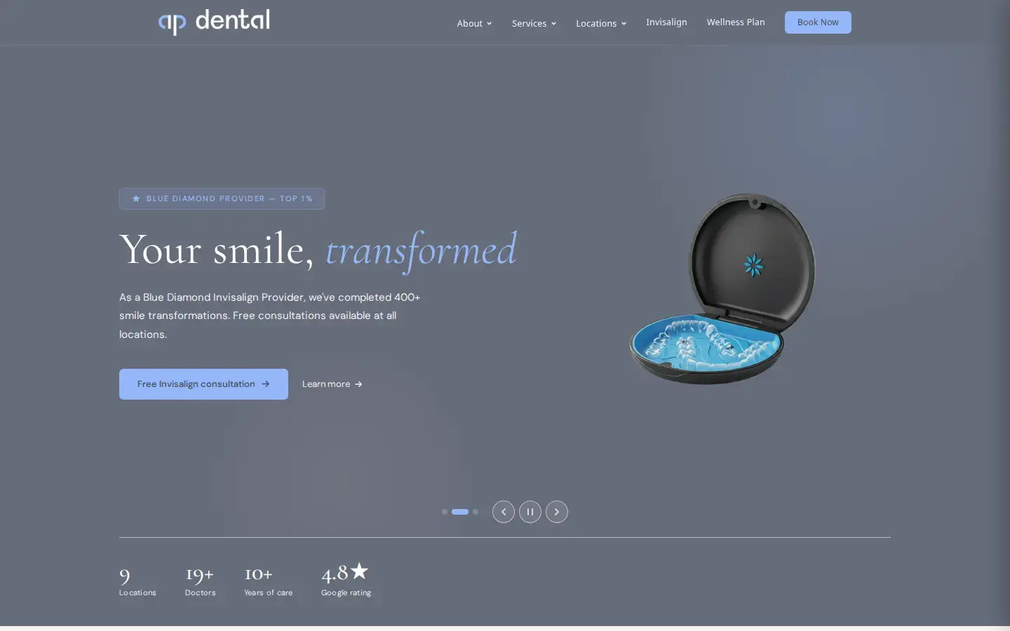 Homepage preview of Anjum A. Ansari DMD General & Cosmetic Dentistry