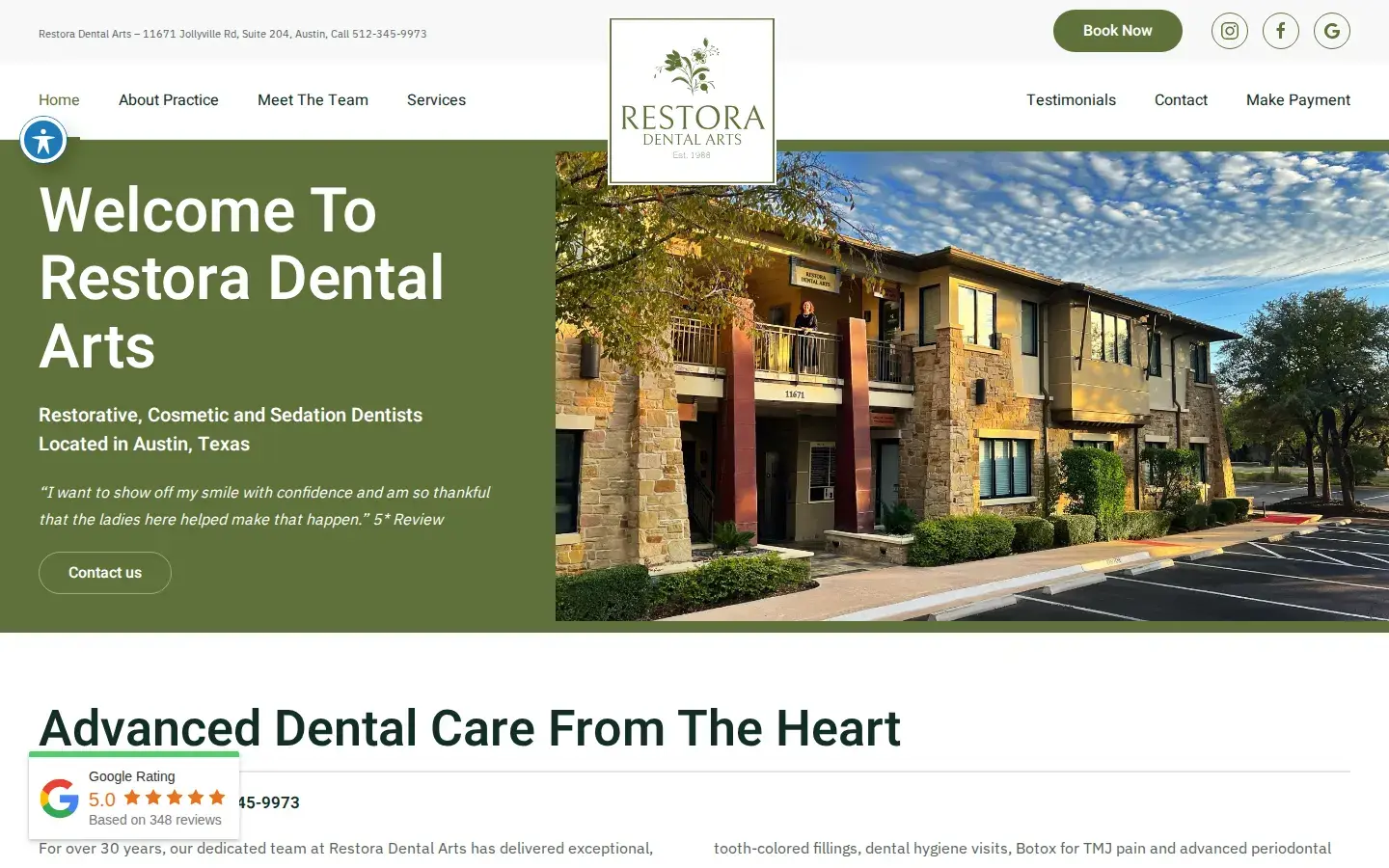 Homepage preview of AnnMarie Olson DDS PA
