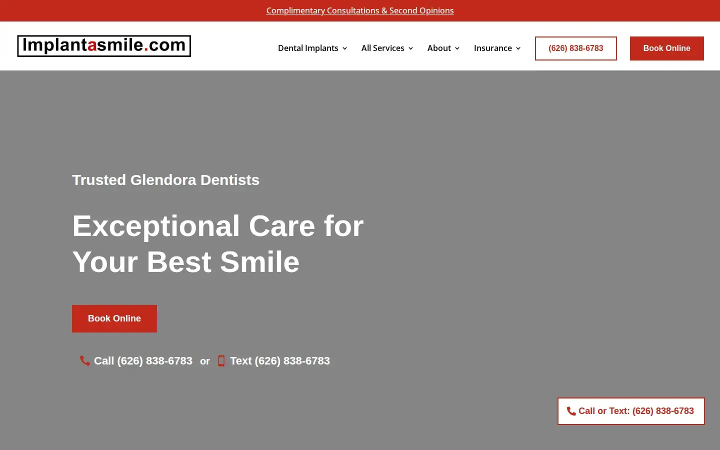 Homepage preview of Antoine S. Sayegh, DDS