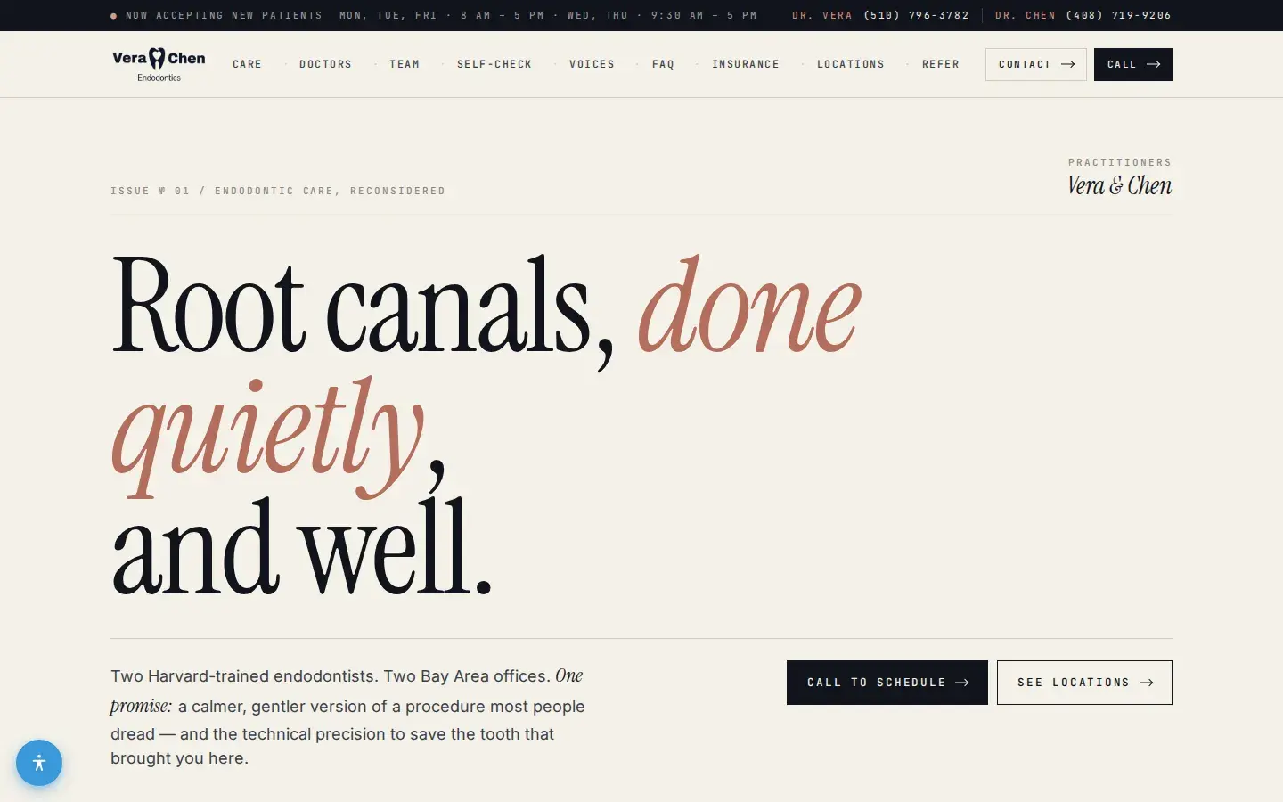 Homepage preview of Antonio Vera DDS, Inc & Judy Chen DDS, Inc