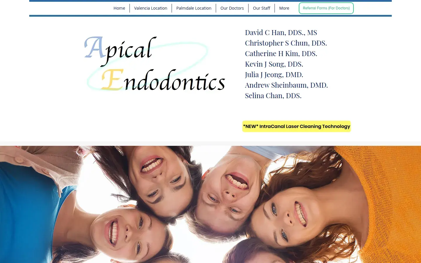 Homepage preview of Apical Endodontics