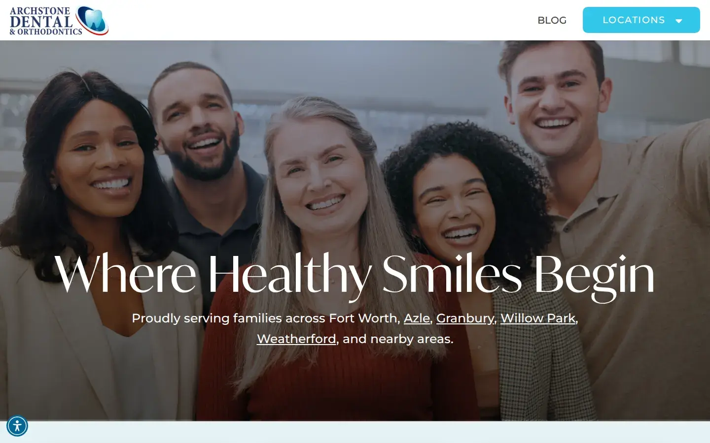 Homepage preview of Archstone Dental & Orthodontics Granbury