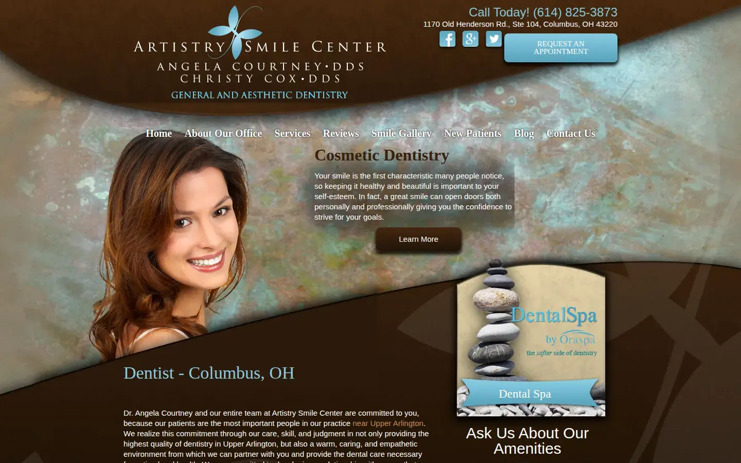 Homepage preview of Artistry Smile Center