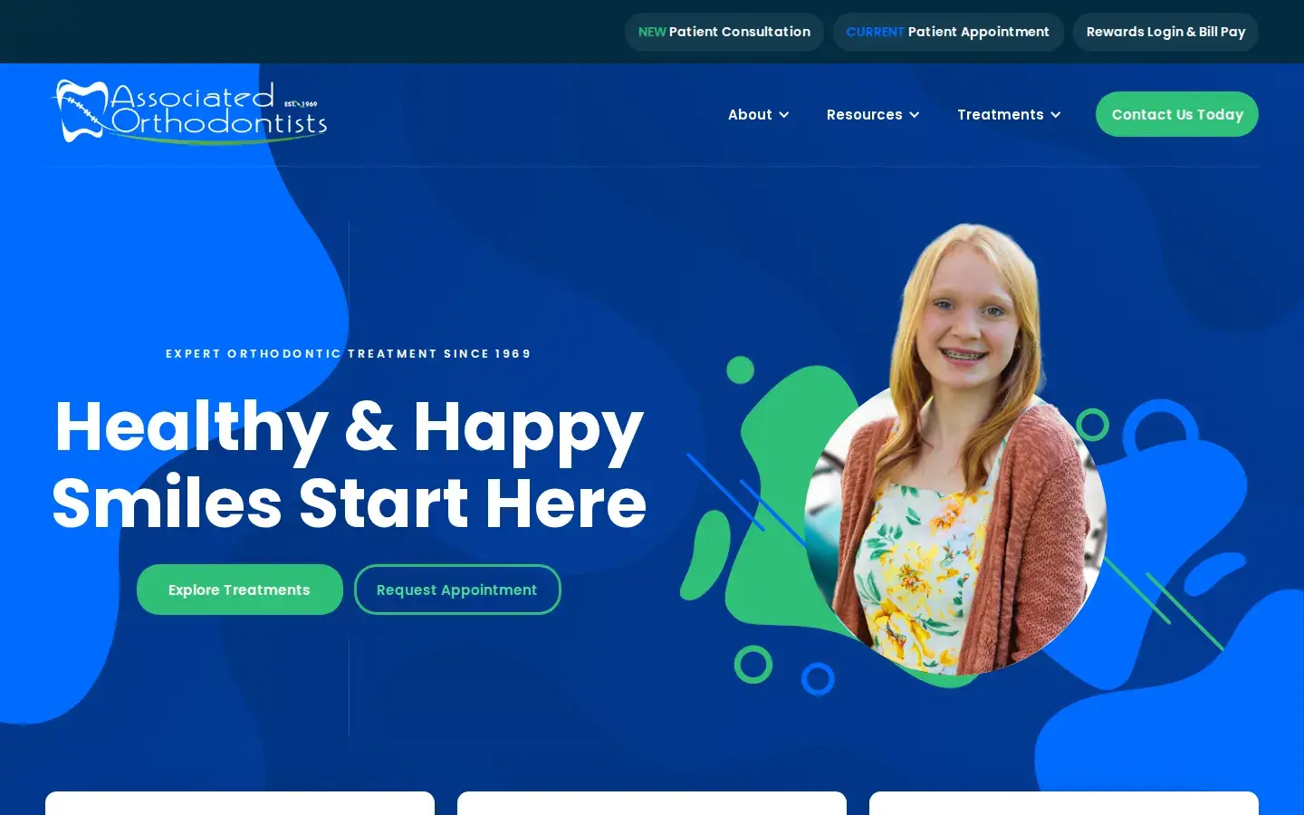 Homepage preview of Associated Orthodontists Ltd