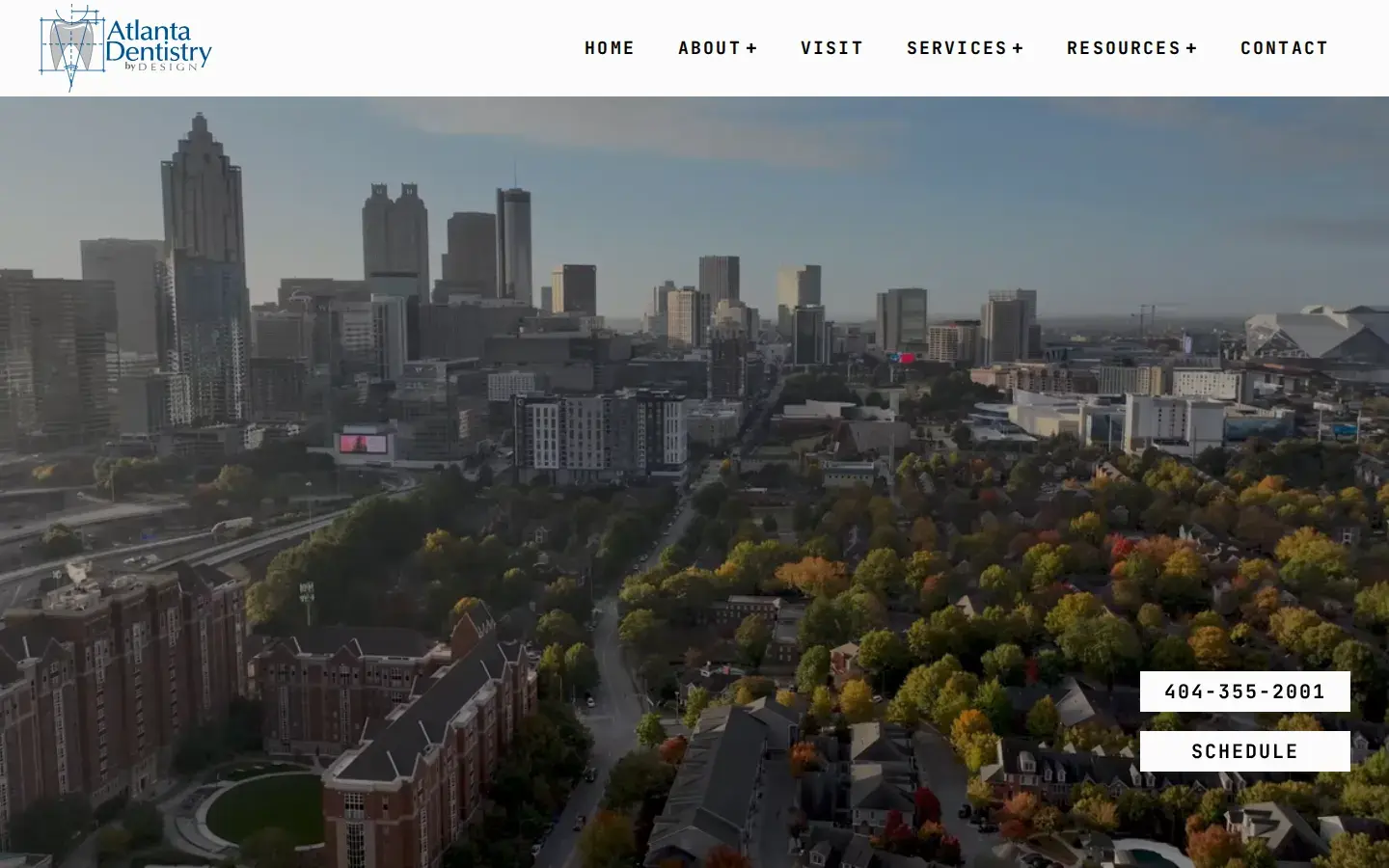 Homepage preview of Atlanta Dentistry By Design