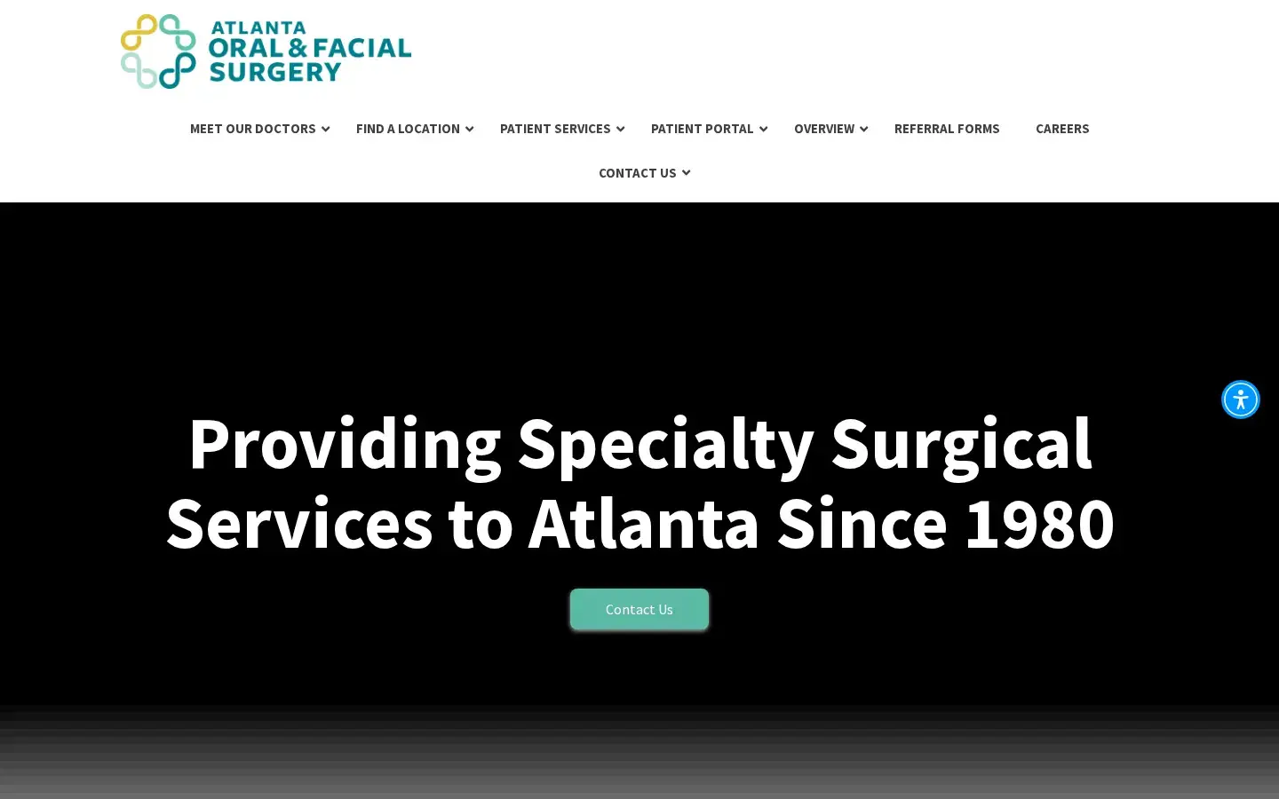 Homepage preview of Atlanta Oral & Facial Surgery
