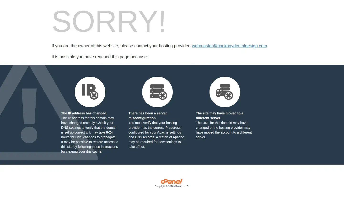 Homepage preview of Back Bay Dental Design