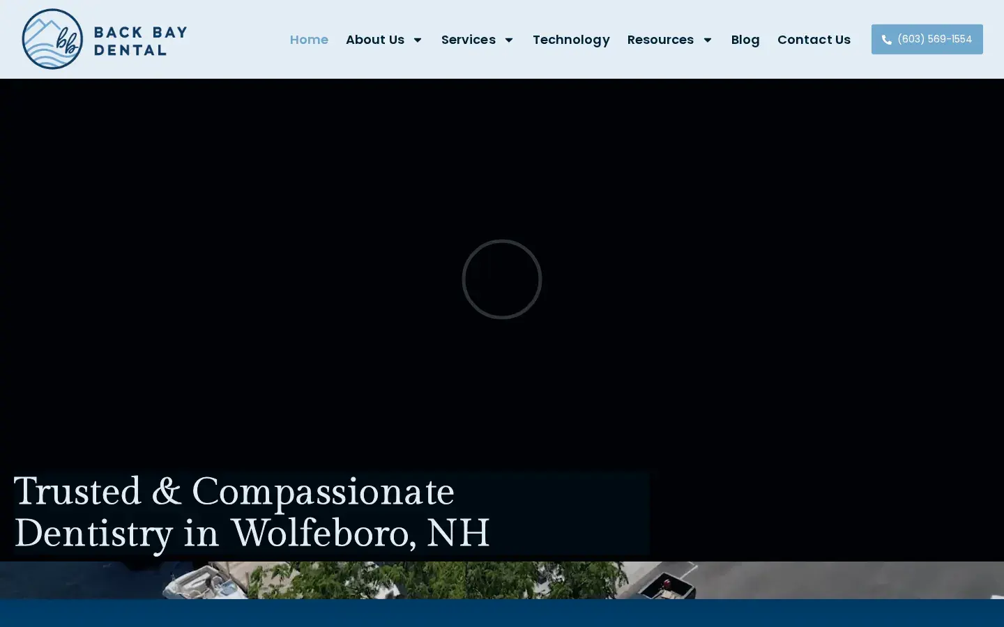 Homepage preview of Back Bay Dental