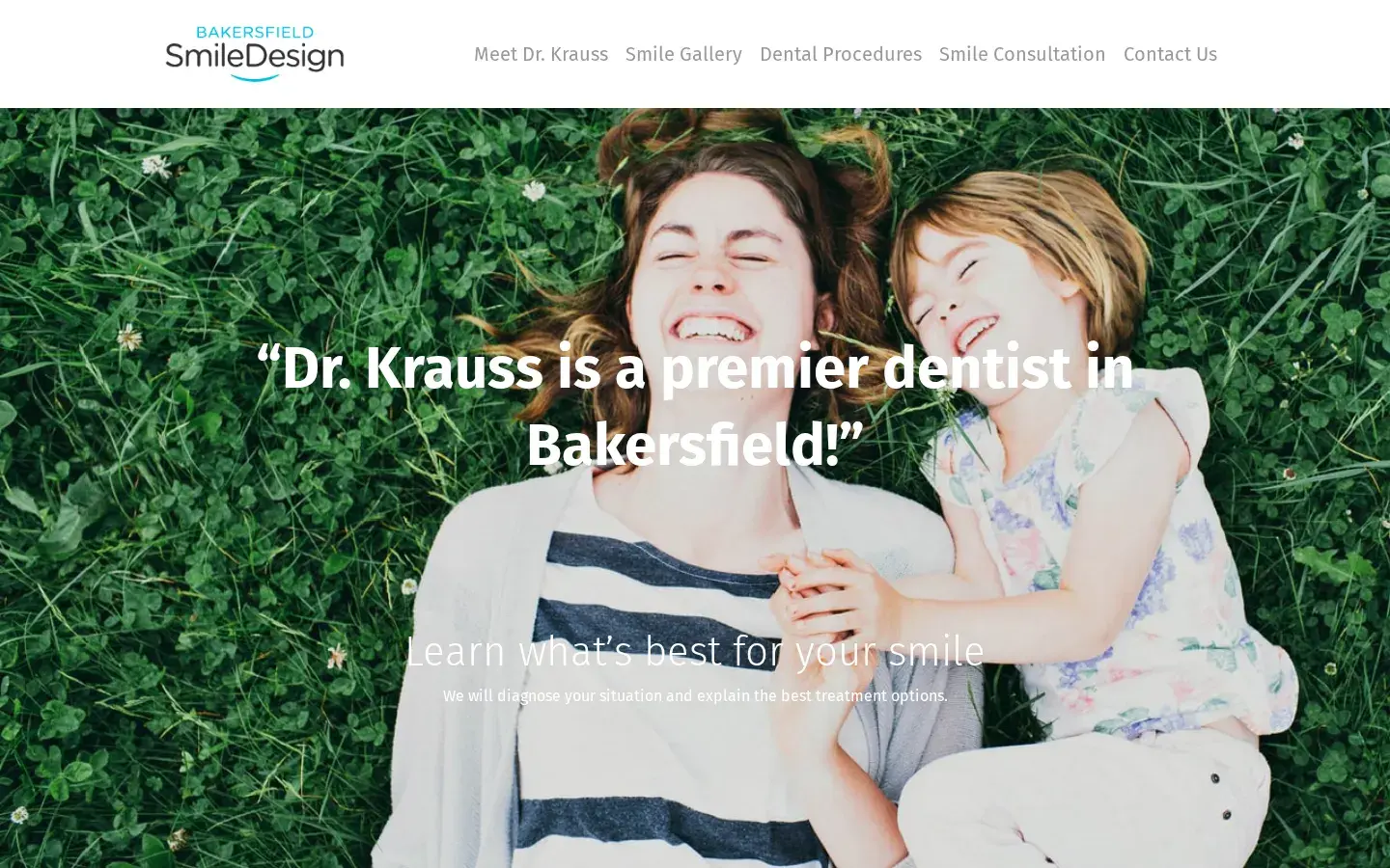 Homepage preview of Bakersfield Smile Design