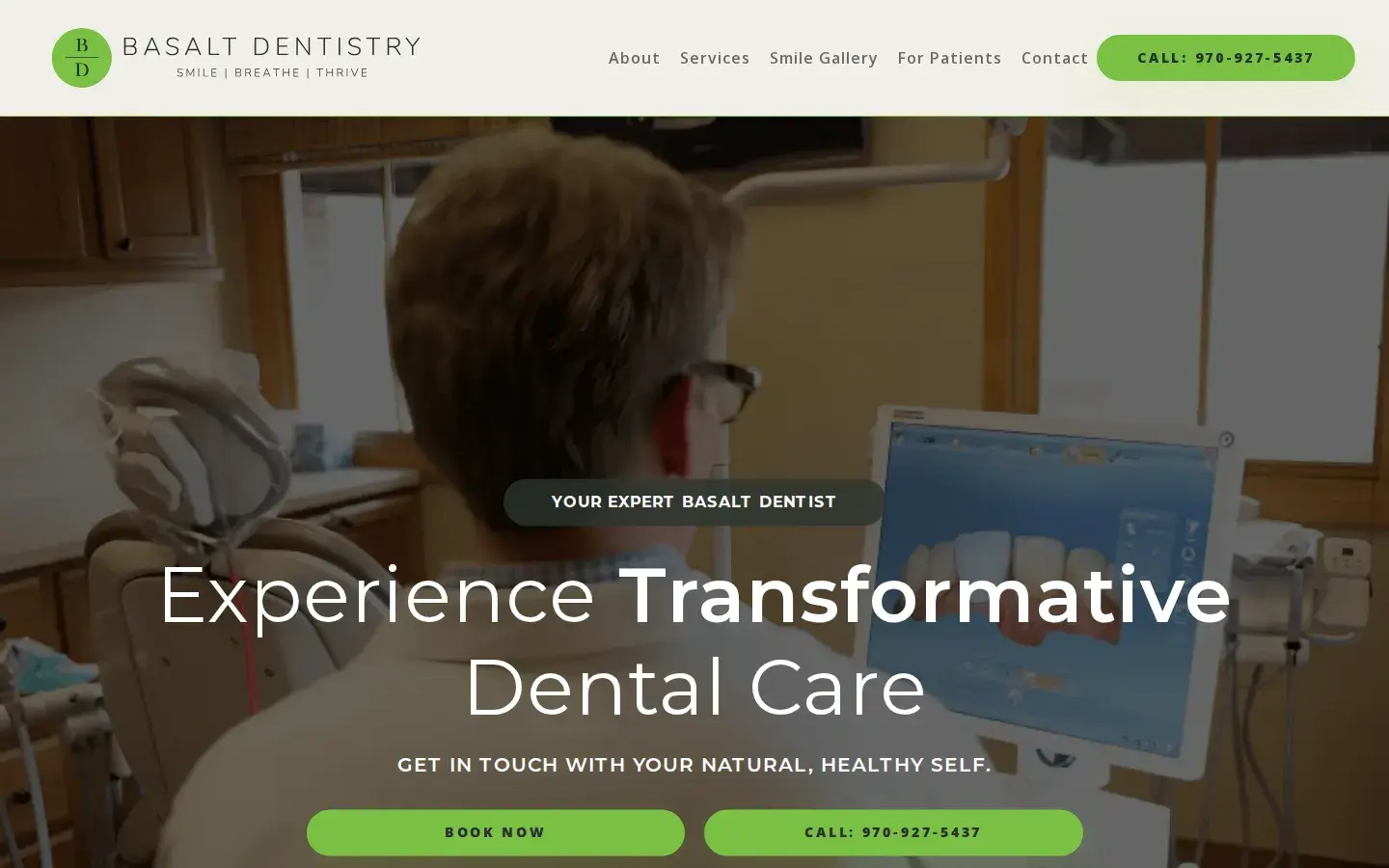 Homepage preview of Basalt Dentistry