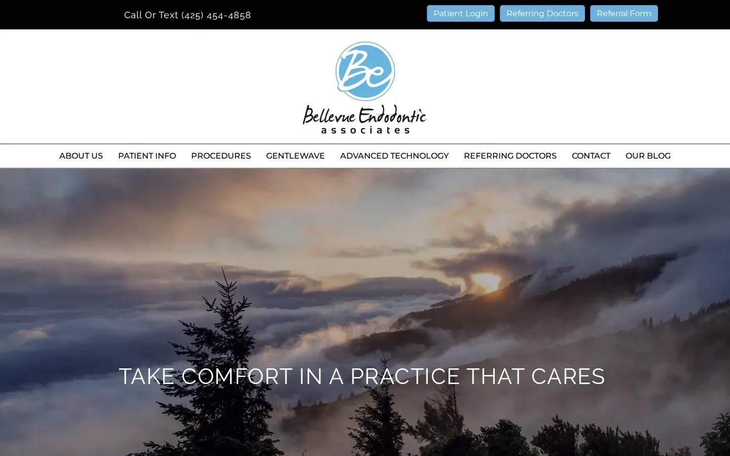 Homepage preview of Bellevue Endodontics Associates