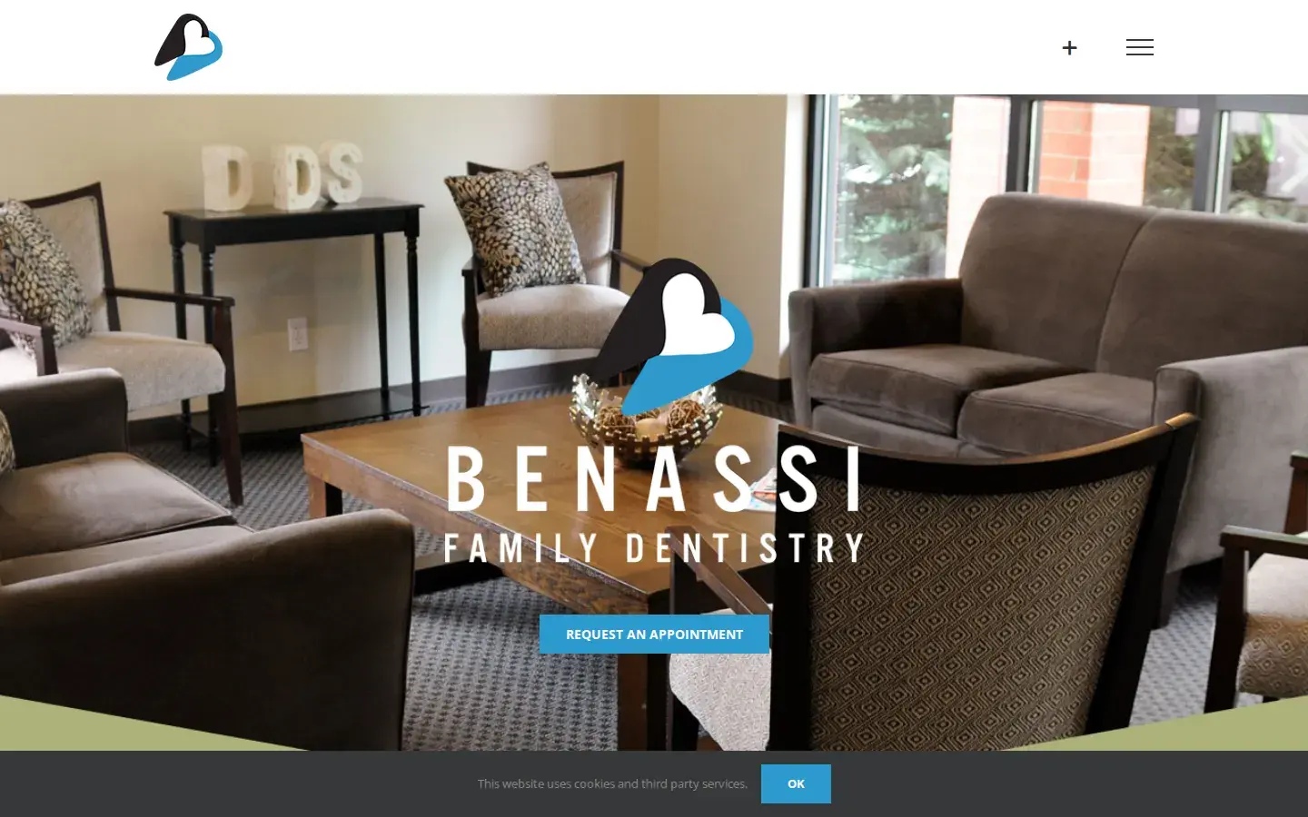 Homepage preview of Benassi Family Dentistry
