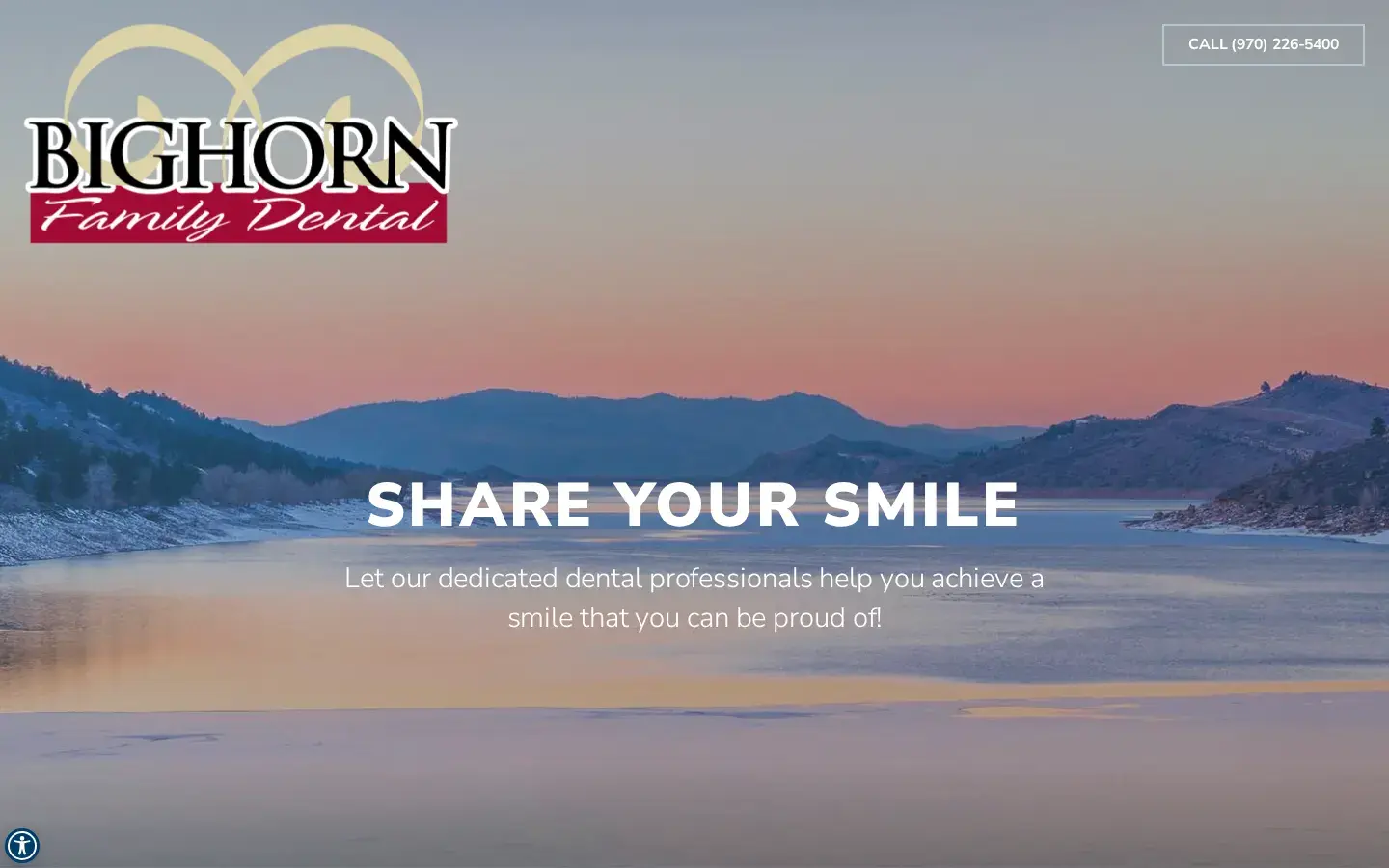 Homepage preview of Bighorn Family Dental