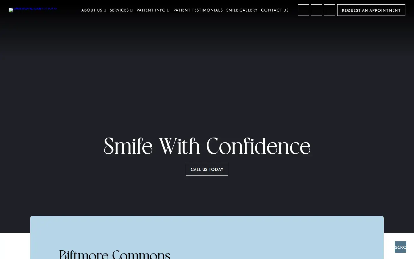 Homepage preview of Biltmore Commons Dental Care