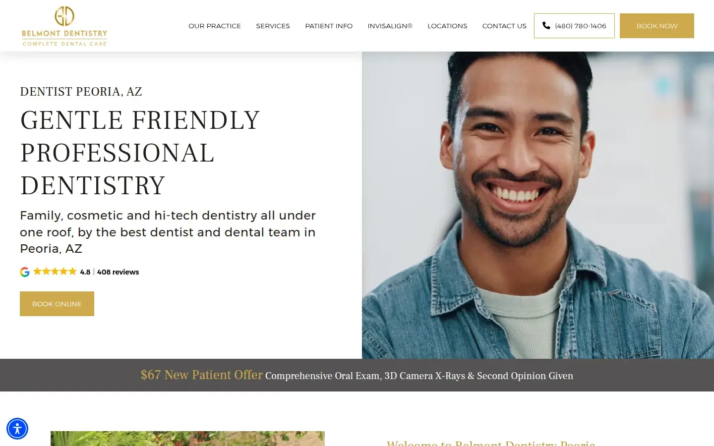 Homepage preview of Bischoff Family Dentistry